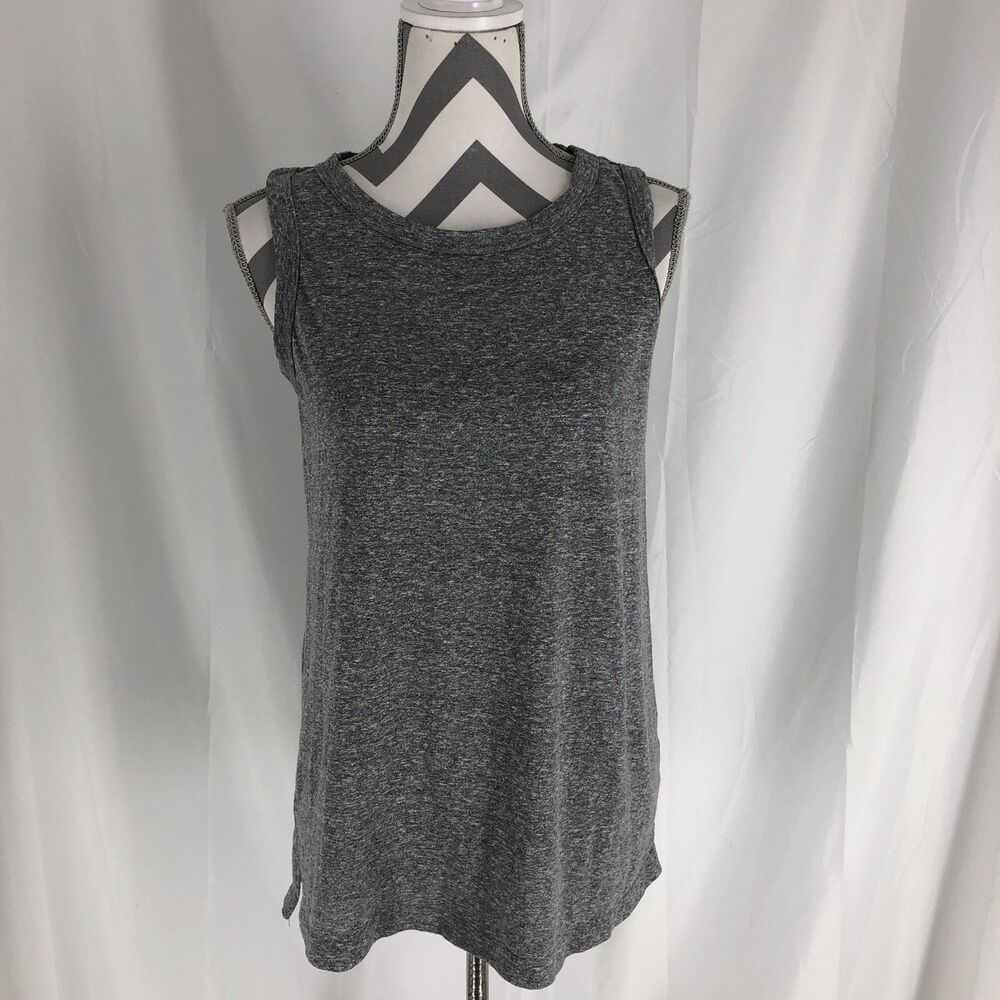 Current Elliott Women's Gray Sleeveless Muscle Tee Sz. 2